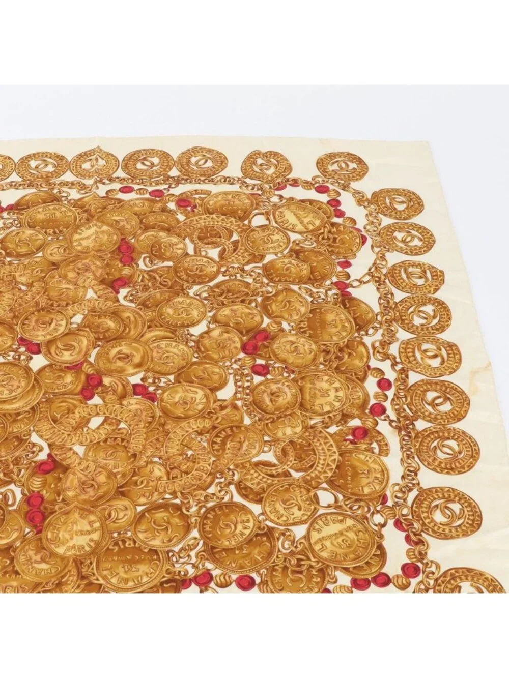 Chanel Chain Scarf Shawl